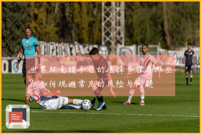 世界杯竞猜平台的选择步骤有哪些？如何规避常见的风险与问题