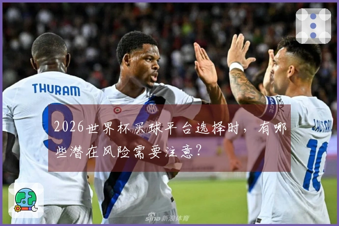 2026世界杯买球平台选择时，有哪些潜在风险需要注意？