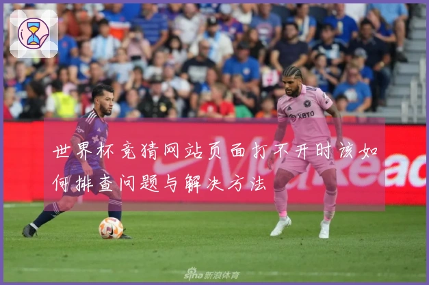 世界杯竞猜网站页面打不开时该如何排查问题与解决方法