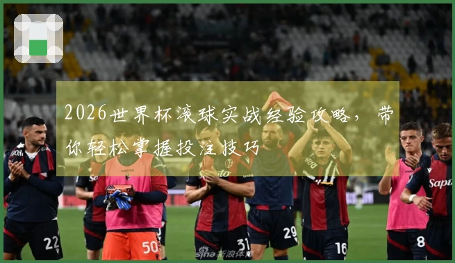 2026世界杯滚球实战经验攻略,带你轻松掌握投注技巧