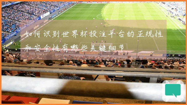 如何识别世界杯投注平台的正规性和安全性有哪些关键细节